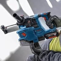 Bosch Professional 18V System Akku Bohrhammer GBH 18V-22 (mit SDS plus, KickBack Control und Vibration Control, inkl. GDE 18V-12, L-BOXX, ohne Akku/Ladegerät) – Ansicht 6