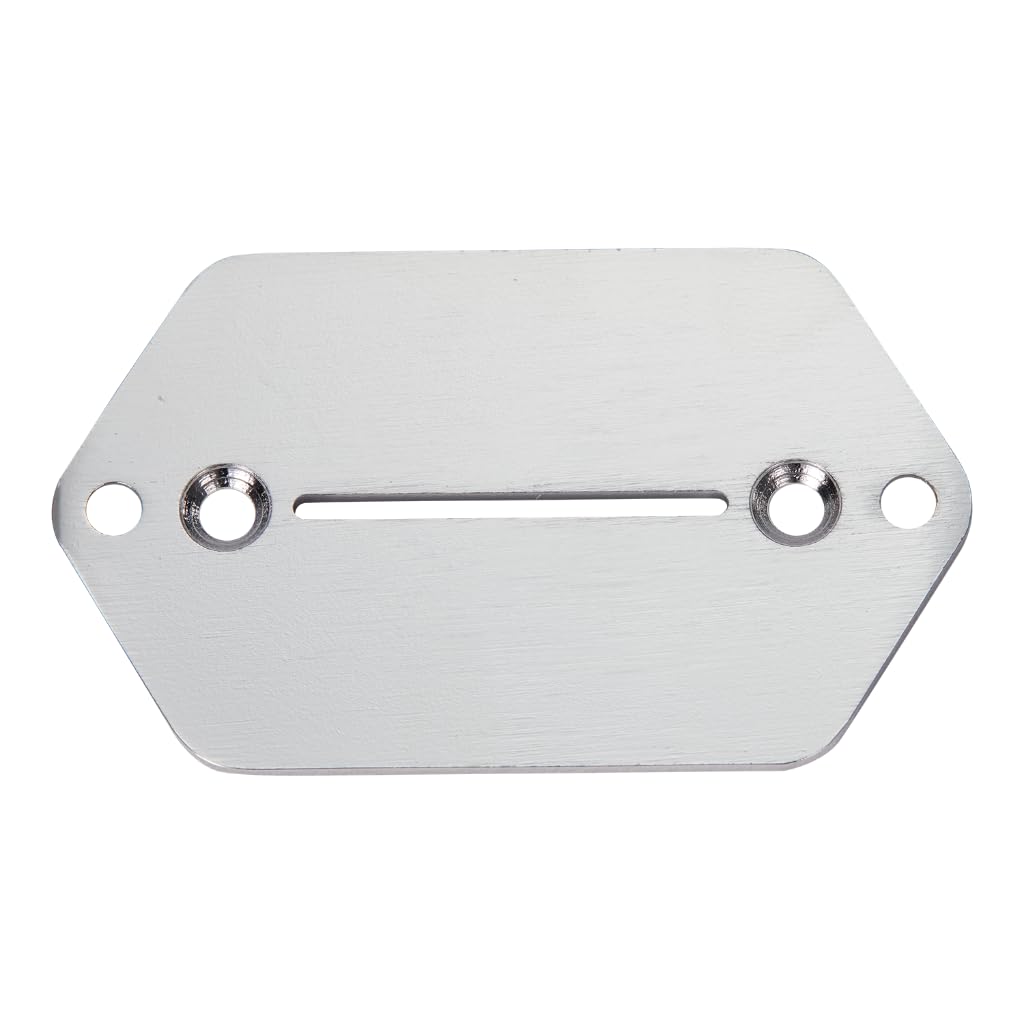KAISH Electric Guitar Pickup Selector Blade Switch Plate Control Plate for Squier/Marr Jaguar Guitar Chrome - Image 2