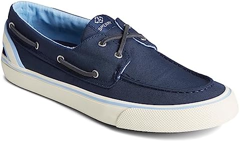 Sperry Men's Bahama II SEACYCLED Boat Shoe, Navy Twill, 9.5 | Image 2