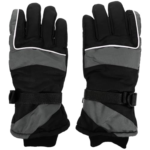 Guantes de invierno contra manos frías en moto y esquí con agarre antideslizante