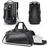 Gym Bag for Men and Women-Sports Duffle Bag with Shoe Compartment, Weekender Overnight Bags/Gym Back