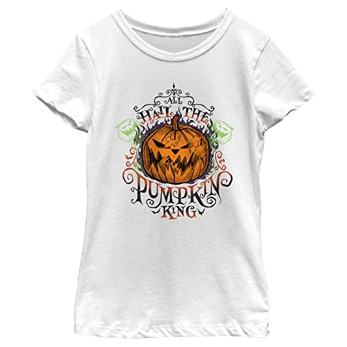 Fifth Sun Nightmare Before Christmas All Hail Girls Short Sleeve Tee Shirt