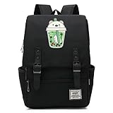 Piatek Teens We Bare Bears Canvas Knapsack Lightweight Classic Casual Bookbag-Students Large Capacity Daypack