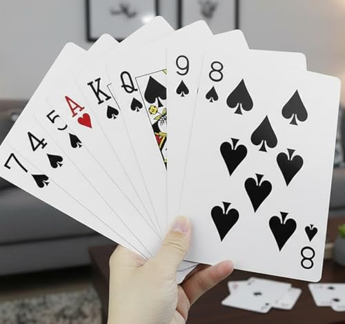Baraja Jumbo de Cartas de 5 × 7 pulgadas miniatura 3