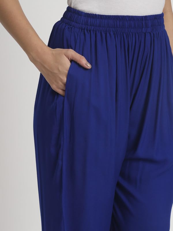 Image of Soft Colors Relaxed Fit Pocket Palazzo