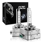 DZG D3S HID Headlight Bulbs, 35W High Low Beam Xenon Replacement Bulb, 6000K Bright Cool White, Meta
