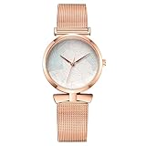 Orologio da polso da donna, analogico, al quarzo, casual, in metallo, con lancetta dei secondi, per infermieri, Blu, misura unica