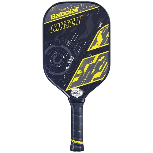 Babolat MNSTR+ Pickleball Paddle (Black/Yellow)
