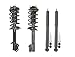DTA 70032A Full Set 2 Front Complete Struts with Springs and Mounts + 2 Rear Shocks 4-pc Set, 2008-2011 Mazda Tribute & Mercury Mariner, 2008-2012 Ford Escape