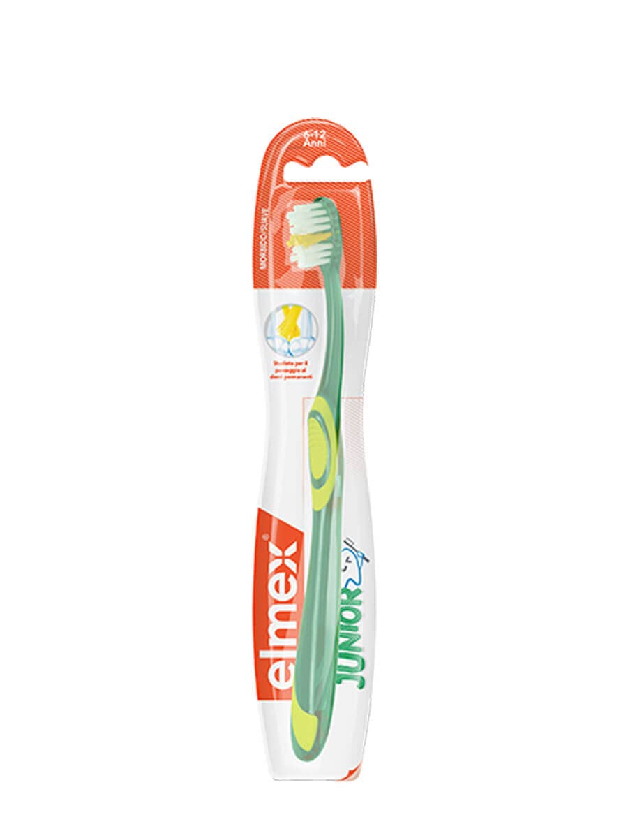 Elmex Junior Toothbrush 6-12 years, Assorted Colors