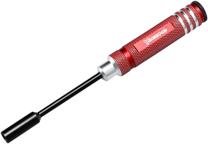 Yokomo YT-70RTRA 0.3 inch (7.0 mm) Nut Driver Works Wrench (Red)