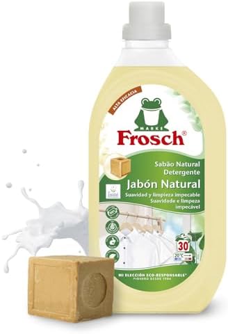 Frosch - Detergente Líquido Concentrado Jabón Natural para Lavado...