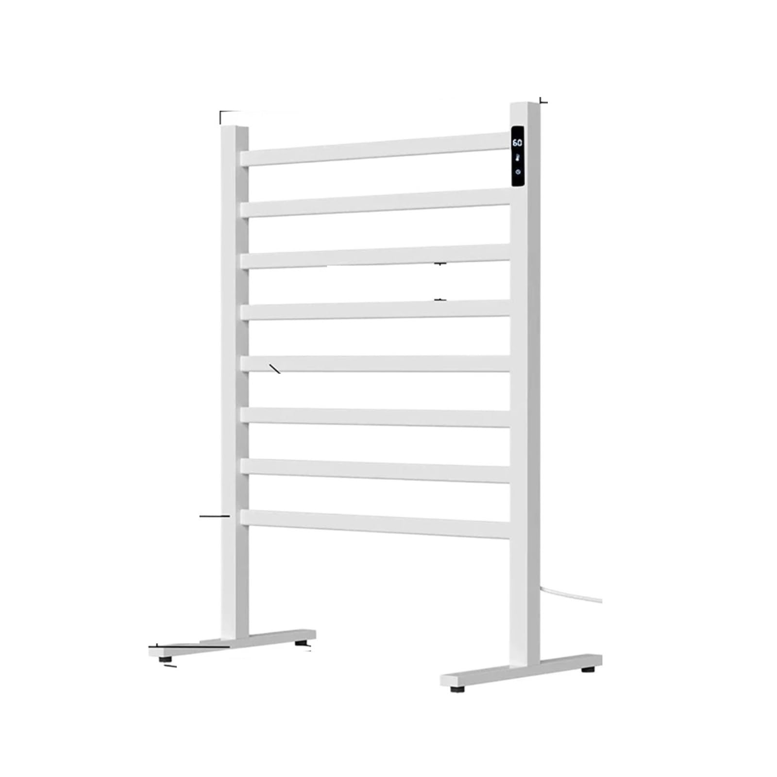 Porte-serviettes chauffant 220V portable pour résoudre le problème des serviettes humides