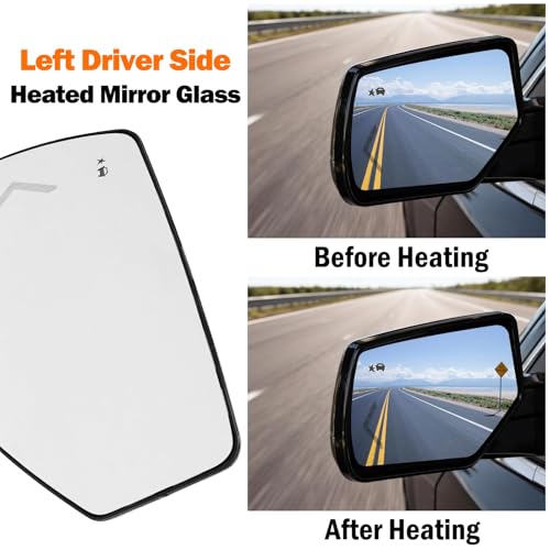 Moonlinks Heated & Blind Spot Mirror Glass for 2015-2020 Chevrolet Suburban by Moonlinks - Used condition - Image 4