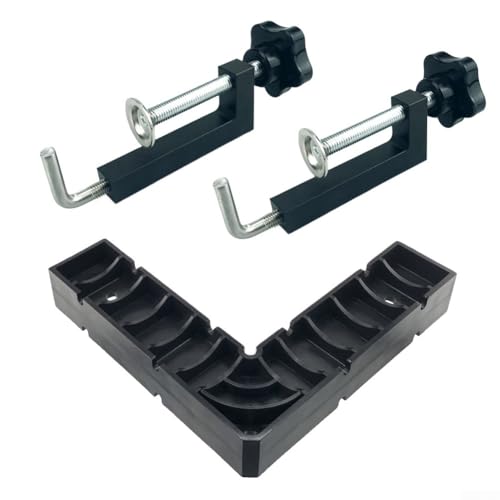 Bloc de localisation à angle droit en alliage d'aluminium durable