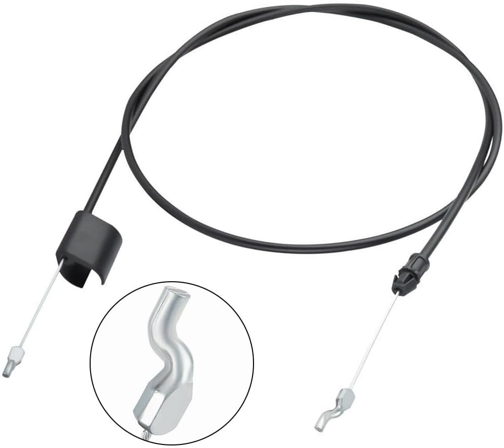 Control Cable for 55R/70R HV, HU775H, HU800AWD, HD775HW, PR675HVP & for Craftsman 917.377010-917.371860 Lawn Mowers – Plastic Shell with Metal Core, 135 cm