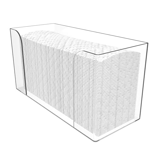 Whyzsjnclg Acryl Papierhandtuchspender für Z/C-Faltung
