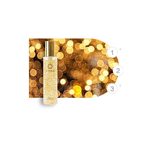 Kinka Gold Nano Lotion, Moisturizing Revitalizing Comforting Toner, Balancing Anti-Aging Facial Essencetoner, Firming Tightening Nourishing Moisturizing Serum Toner, 180Ml #TOP5