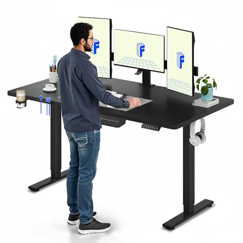 Flexispot Escritorio Elevable Escritorio De Elevable Eléctrico Con Tablero140x60cm, Standing Desk Escritorio Regulable En Altura, Mesa Elevable Con 2 Ganchos, Bloqueo Para Niños, 4 Botones De Memoria Flexispot Escritorio Elevable Escritorio De Elevable Eléctrico Con Tablero140x60cm, Standing Desk Escritorio Regulable En Altura, Mesa Elevable Con 2 Ganchos, Bloqueo Para Niños, 4 Botones De Memoria