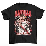 RatTrapTees Deni Avdija Cartoon Style Portland Basketball T-Shirt Adult Sizes (US, Alpha, 3X-Large, Regular, Regular, Black)