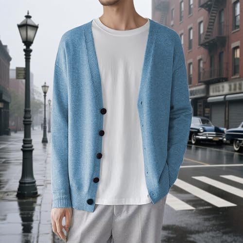 Jersey de cuello chal para hombre ideal para paseos al aire libre 2