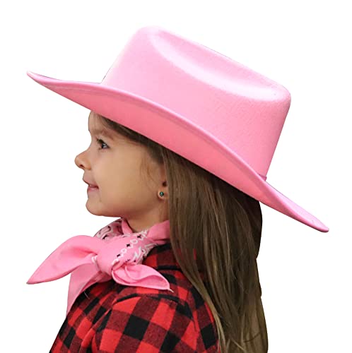 Aeromax Junior Cowboy Hat with Bandanna - Pink - Thumbnail 6