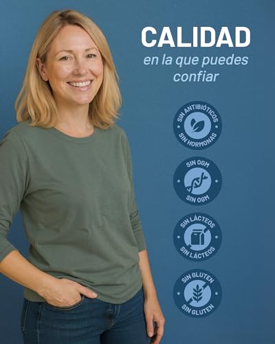 Miniatura 4 de Bisglicinato de Magnesio 1500 mg con vitamina B6 - Sueño y energía | 120 cápsulas veganas - 300 mg de magnesio puro - Glicinato de magnesio quelado - Alta absorción - PharmaZen