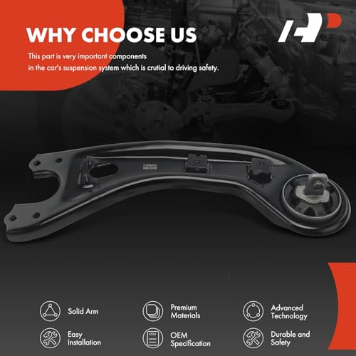 A-Premium Rear Right Control Arm, Compatible with Kia Sorento 2014-2015 & Hyundai Santa Fe Sport 2013-2014, FWD by A-Premium - Used condition - Image 5