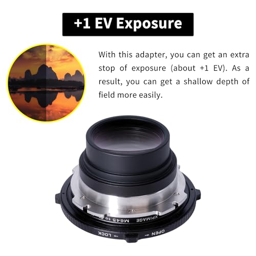 Ficha técnica XPIMAGE Adaptador reductor focal óptico M645 a PL 0.71X compatible con lente Mamiya 645 a videocámara ARRI PL - Fernando Cortés