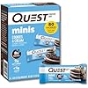 Quest Protein Bars Bundle: Oatmeal Chocolate Chip (12 Count) and Cookies & Cream Mini (14 Count)