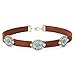 Youngsun Brown Leather Rope Necklaces Goth Fashion Designer Collar Chokers Necklace For Women