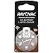 Produktbild Rayovac Zink/Luft 1,4V 160mAh Hörgeräte-Batterien 6er Pack