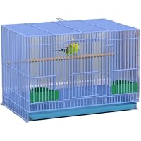 Amazon | 【Vofuxo】大型組立式鳥かご ステンレス製 掃除便利 中小型鳥