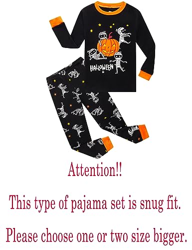 Image of Family Feeling Kids & Toddler Boys Pajamas 2 Piece Pjs Set 100% Cotton Sleepwear