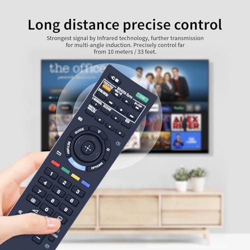 Suitable for Sony LCD Bravia TV RM-ED022 remote KDL-22BX200 KDL-22EX302 KDL-26EX301 KDL-32BX300 KDL-32EX301 KDL-32EX402 KDL-37EX401 KDL-40BX400 KDL-40EX401 RMED022 Replacement Remote Control - Image 4
