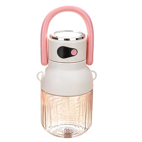 Uqezagpa A Uqezagp Drink Mixer Cup With Led Display Nd Carry Handle For Home Desk Nd Picnic Drink Prep