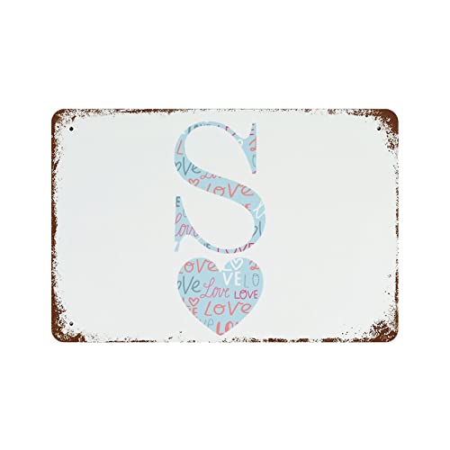 Monogramme lettre rustique S pour déco de bar, café et cave - 2