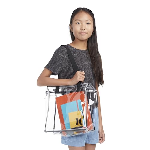 Bolsa Tote Clear de poliuretano miniatura 4