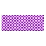 Confort amélioré : le design épais et confortable de notre sous-main offre une sensation supérieure au toucher, ce qui le rend adapté pour de longues heures d'utilisation. Que vous ayez besoin d'un grand tapis de souris violet à carreaux lilas pour le bureau ou d'un clavier et d'un tapis de souris, ce tapis de souris offre le confort dont vous avez besoin