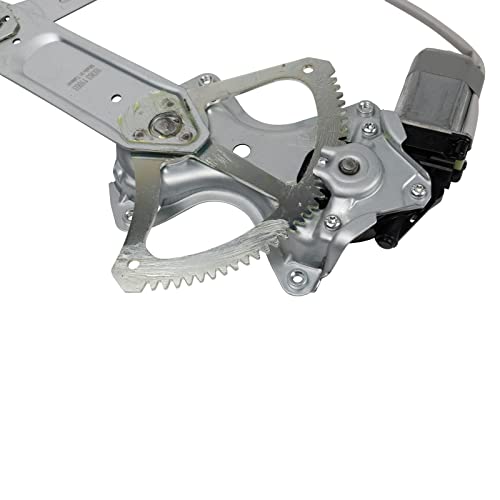 Image of TRQ Front Passenger Side Power Window Motor and Regulator Assembly Compatible with 2008-2013 Toyota Highlander
