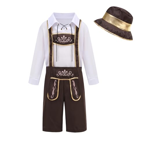 Disfraz infantil Oktoberfest Lederhosen para niños