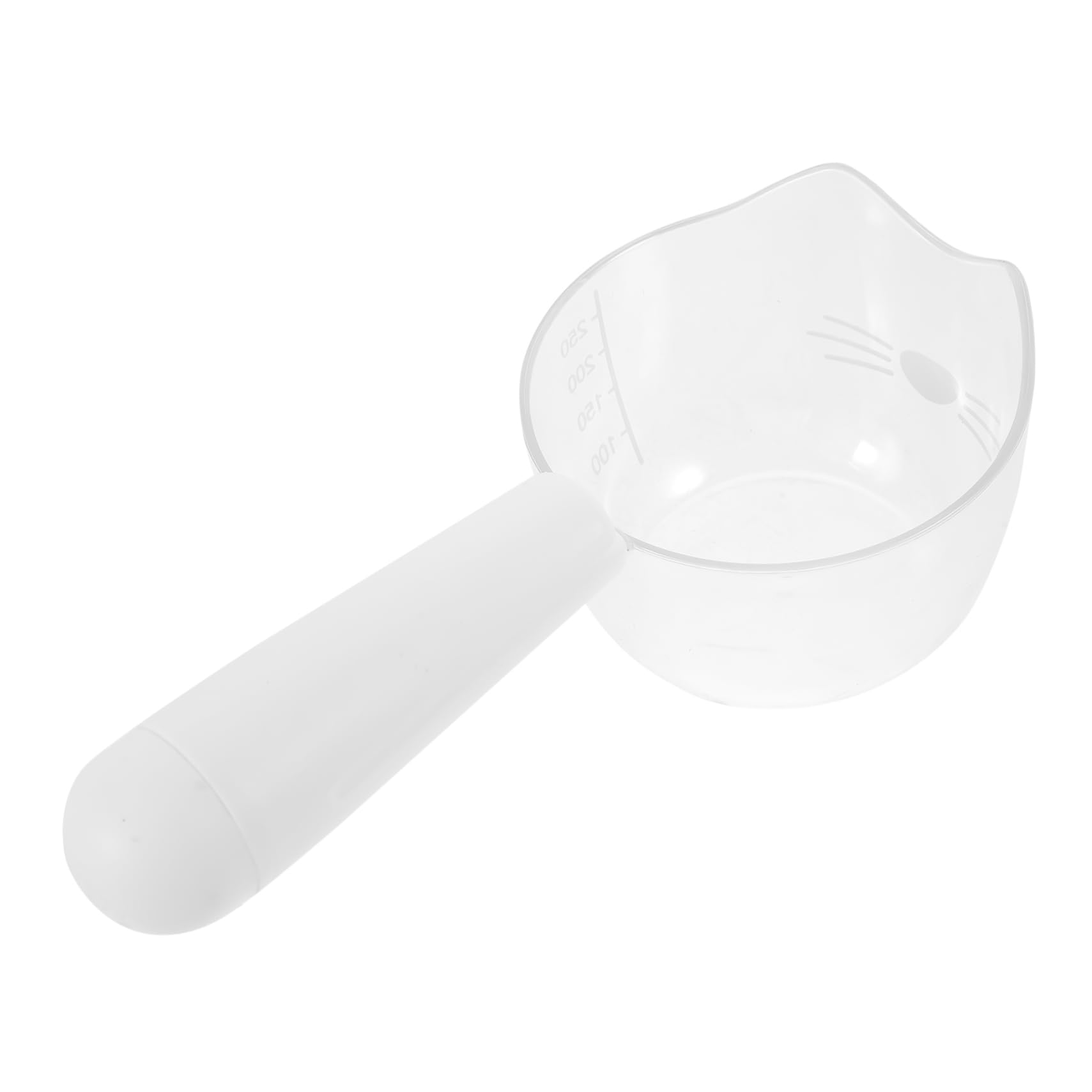 Abaodam Pet Food Scoop Clip Scale Wet Food Spoon for Dogs Cats Reusable Cat Spoon