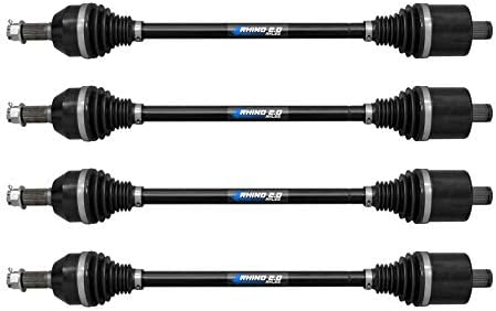 SuperATV Heavy Duty Rhino 2.0 Axle Set for Polaris RZR Models (Se...