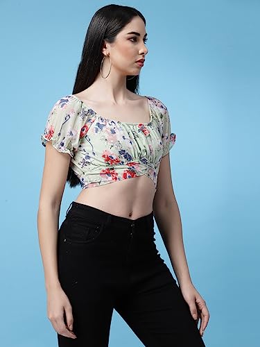 Image of OOMPH! Women's Floral Relaxed Fit Top