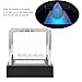 Garosa Bola de péndulo, luz Luminosa LED Newton Cradle Pendulum Balance Swing...