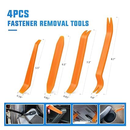 Miniatura 7 de Juego de 635 clips de retención de automóvil, kit surtido de sujetadores de plástico con removedor de clips de plástico para Toyota GM Ford Honda