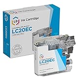 LD Compatible Ink Cartridge Replacement for Brother LC20EC Super High Yield (Cyan)