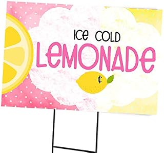 Silly Goose Gifts Fresh Lemonade Sign Old Fashioned for Your Lemonade Stand Banner