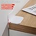 12 Packs Furniture Anchors for Baby Proofing, No Drill Adhesive Anti Tip Wall Anchor for Dresser Bookshelf Mirror Cabinet TV Stand Pantry Shelves Securing