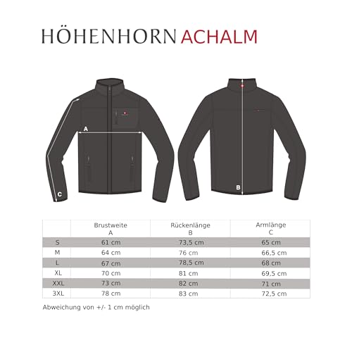 Höhenhorn Achalm Herren Winter Jacke Grau Gr. XXL